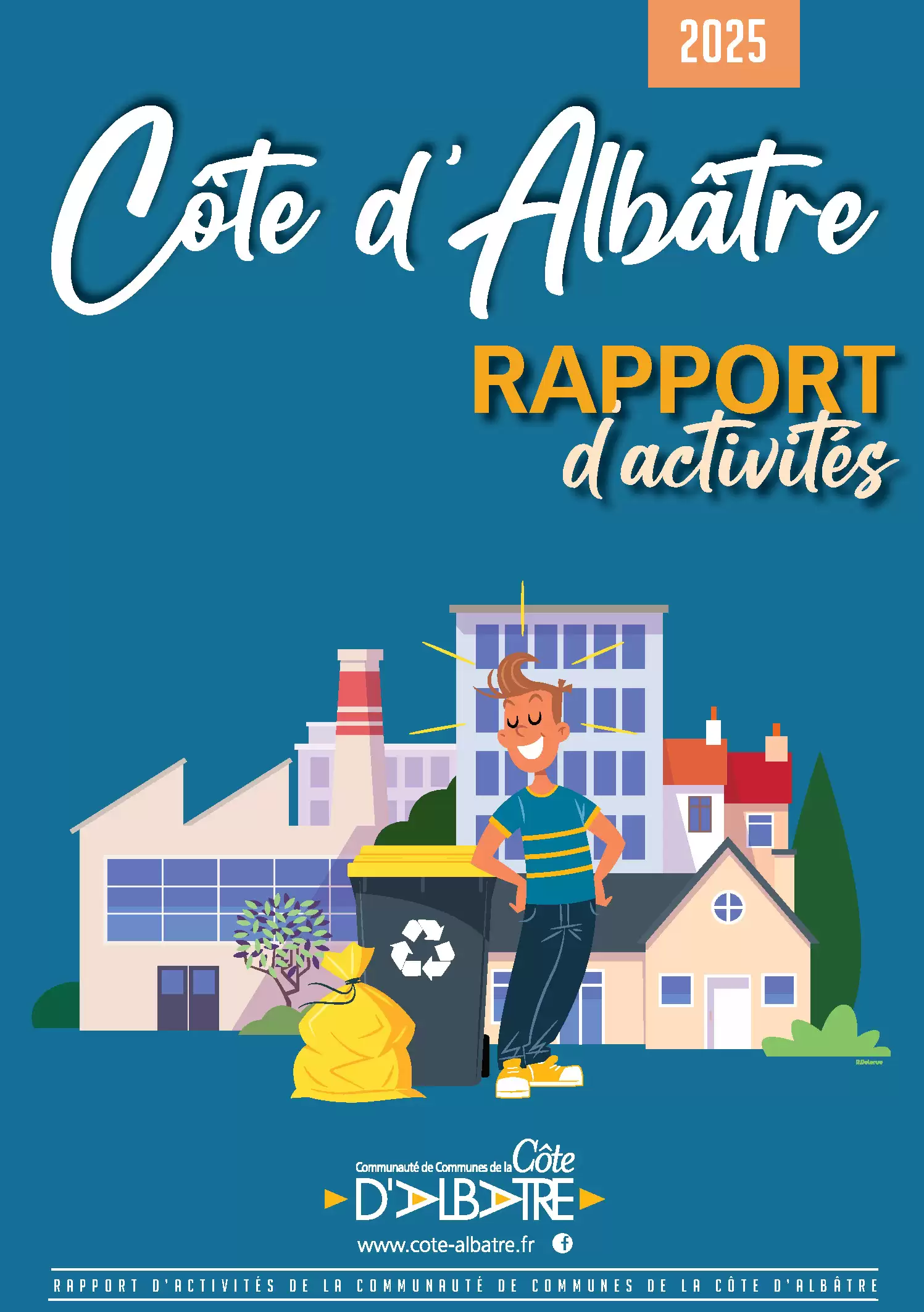 Rapport d'activités de la Communauté de Communes de la Côte d'Albâtre 2025 